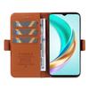 YIKATU YK-003 For Honor X6c 4G/X6a 4G/X6b 4G/X5b/X5b Plus Case Wallet Stand Leather Phone Cover Side Buckle