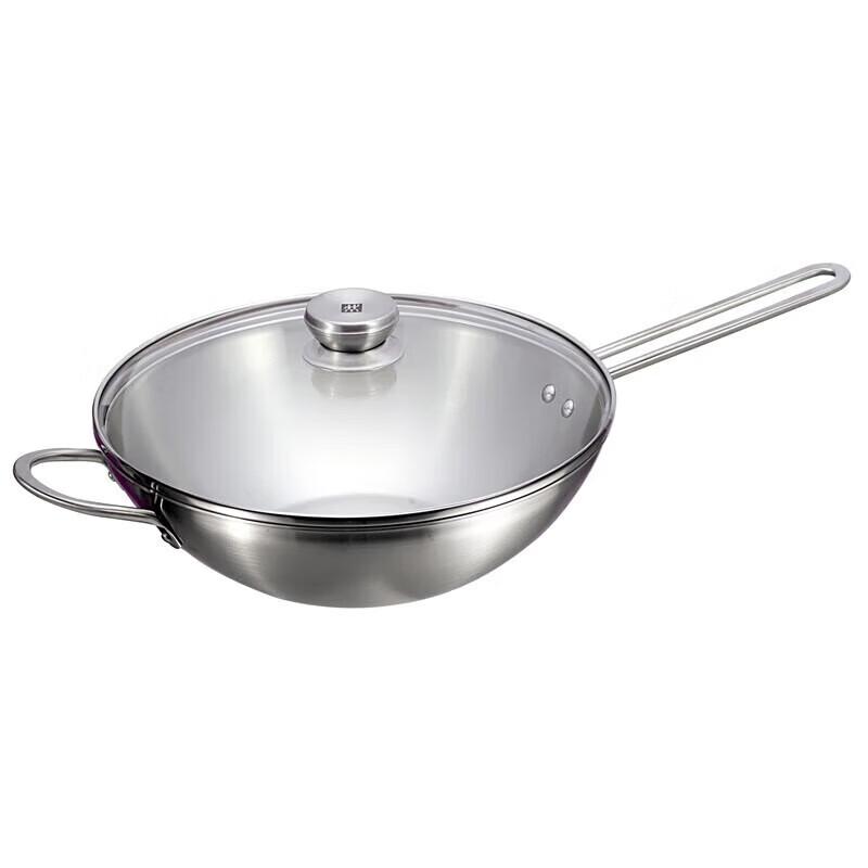 Zwilling TWIN Nova III 30cm Stainless Steel Chinese Wok