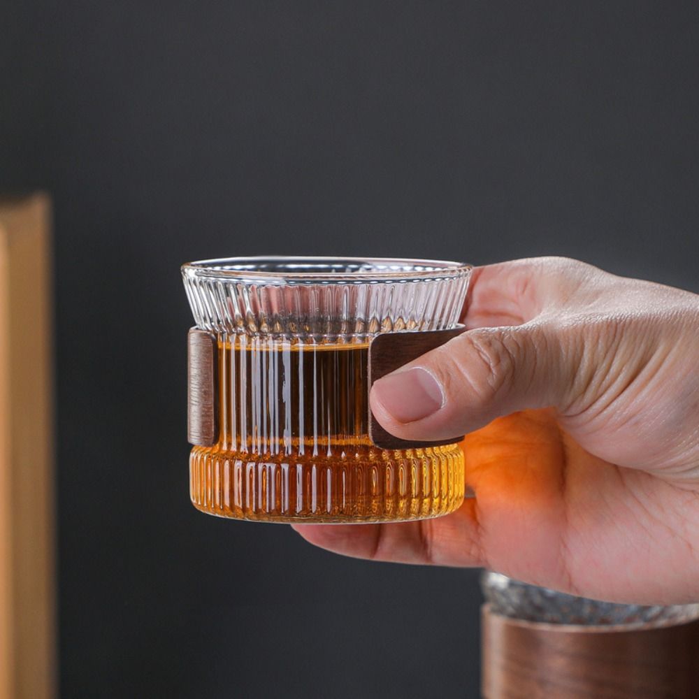 

Прозрачная стеклянная кружка Магазин кофейных кружек в японском стиле