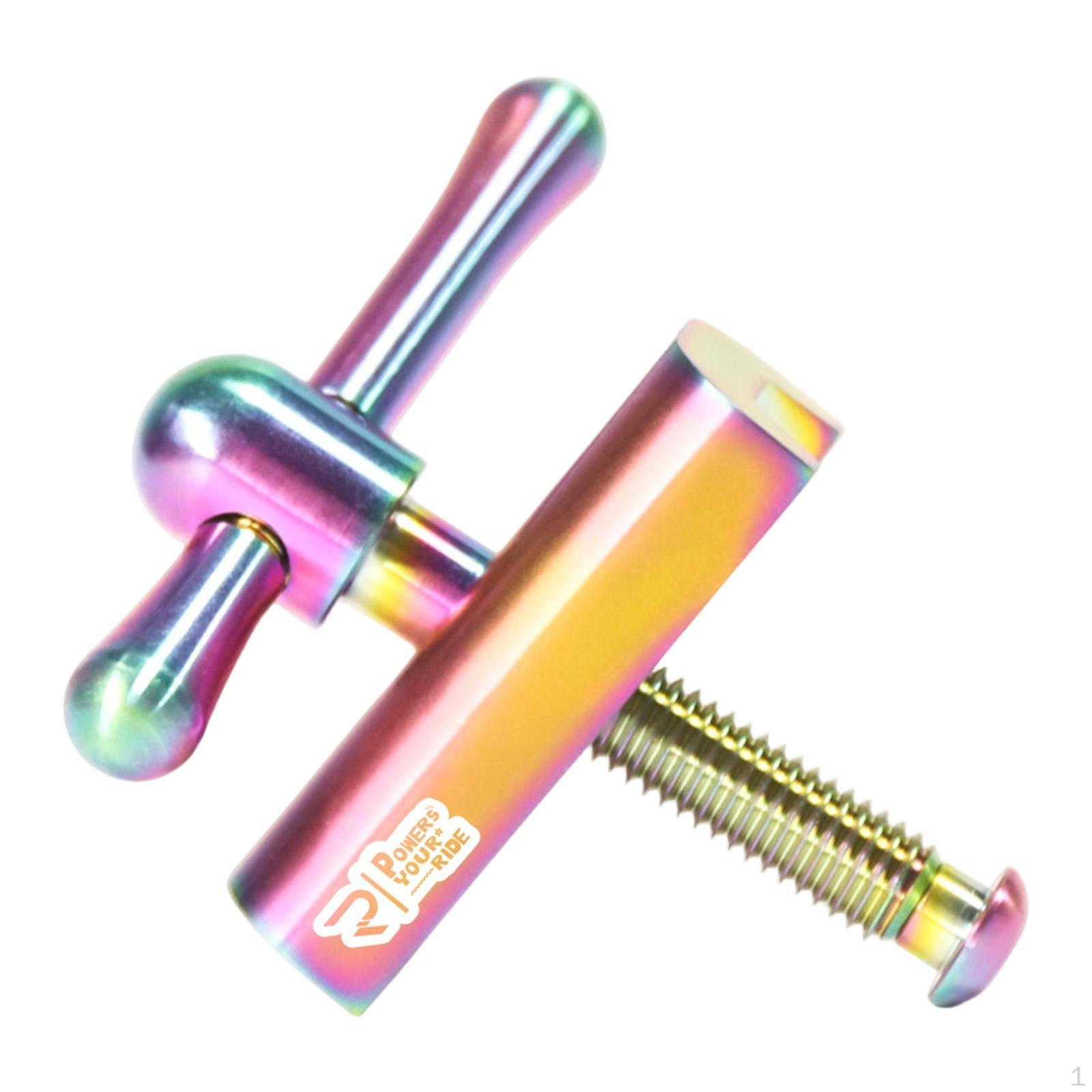 Folding Bike Hinge Clamp Axle Lever Nut High Strength Lightweight Part Replaces Headtube Lock