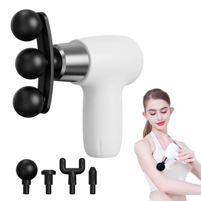 Mini Percussion Massager Portable Deep Tissue Massager 6 Speeds & 9 Attachments Silent Operation Massage Tool for Muscle Relief