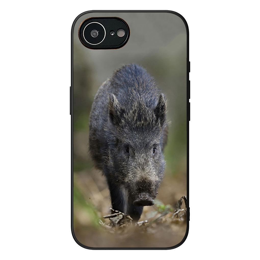 Soft Cover for Samsung Galaxy S25 S24 S23 FE Plus Ultra S7 Edge A16 A15 5G s25+ Coque Phone Case Wild Boar Pig