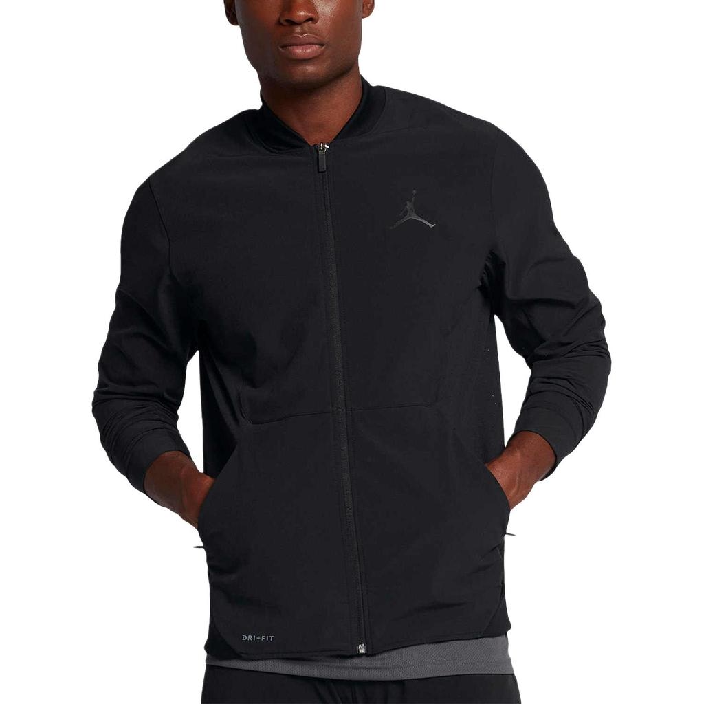 New Jordan Basketball Flight Jacket Men's Black 861501-010
