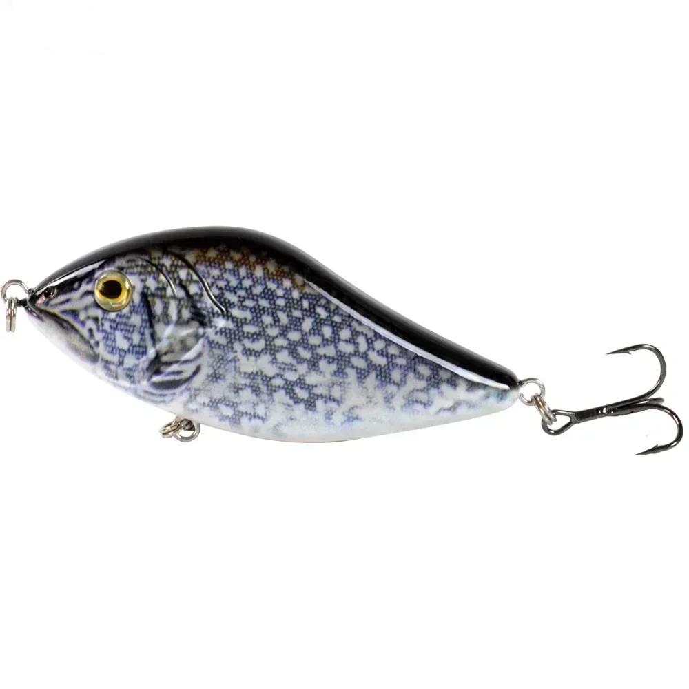 Slow Sinking Type with Rattling Beads Lure 10cm/7cm 45g/15.5g 3D Fish Eye Imitation Artificial Hard Bait Imitation Dogfish Lures