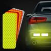 10Pcs Colorful Car Bumper Reflective Stickers Secure Reflective Warning Strip Tape Sticker Decals New Arrival Auto Styling Decal