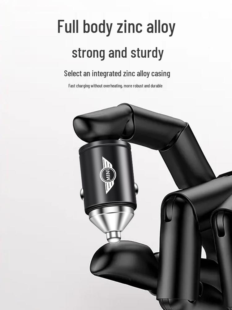 Fast Charging Car Charger for BMW Mini Cooper F56/F55 Cigarette Lighter Interior Accessories