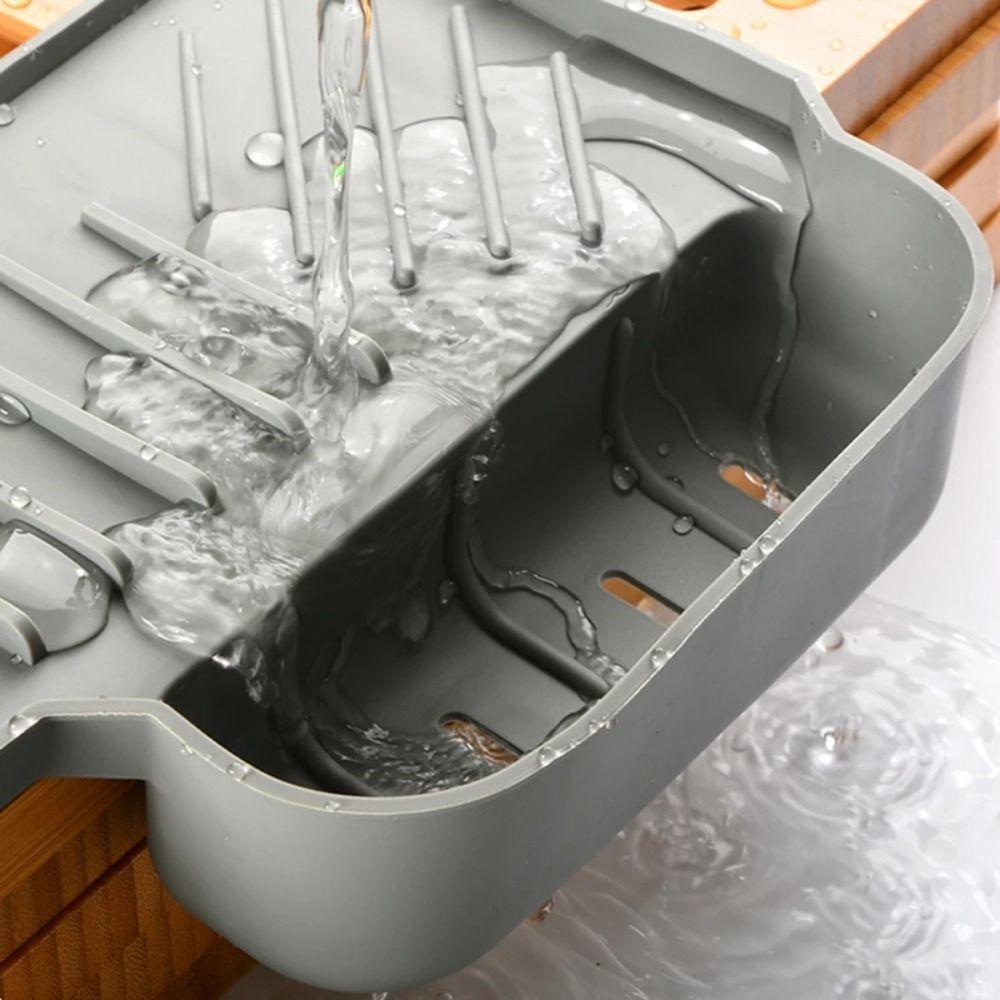 

Mildew-Proof Sink Drain Rack Waterproof Sink Splash Guard New Faucet Absorbent Mat Household