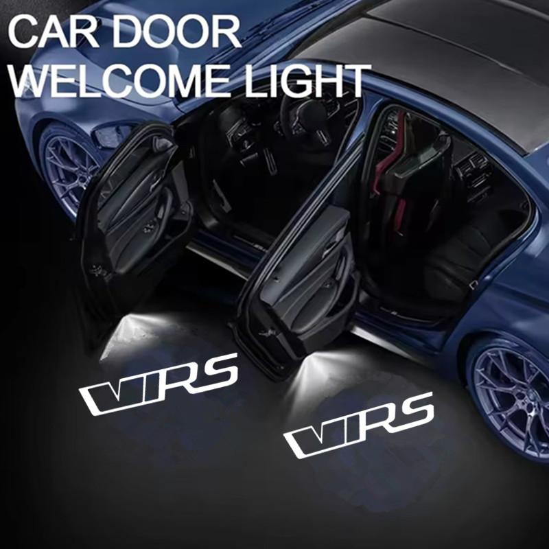 

Led Car Door Logo Projection Lamp Ghost Shadow Projector Emblem Lamp For Skoda VRS Logo SUPERB Octavia A5 MKII 2006 2007-2013 4500K