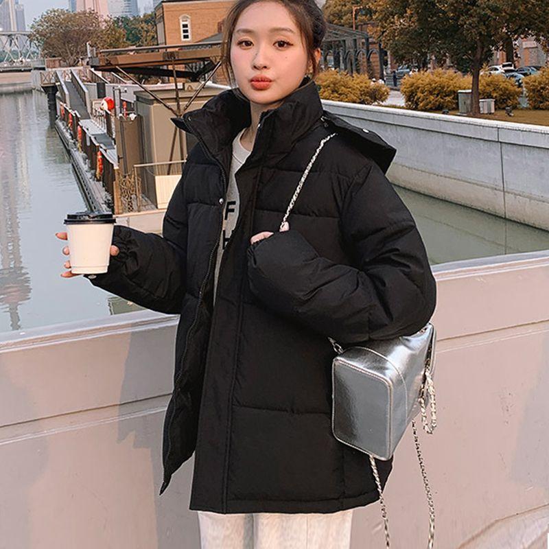 Fashionable Loose Parka Winter Outerwear for Women New Short Down Cotton Jacket
