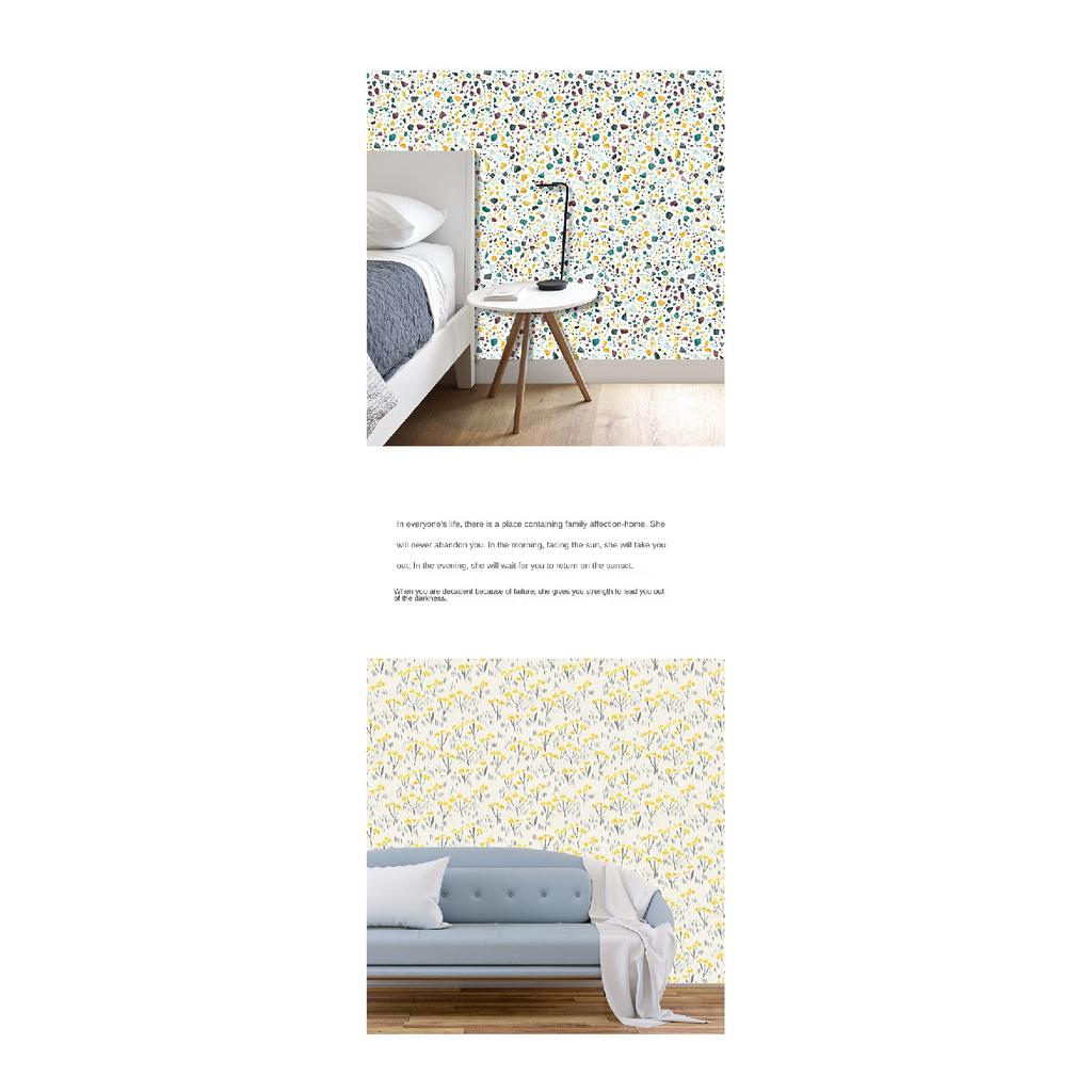 Background Self-Adhesive Touch Living Room Bedroom Wallpaper