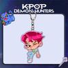 Cartoon Anime Movie Transparent Acrylic Keychain Pendant, Exquisite Gift Hanging Accessories For Backpacks