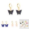 Fashionable Butterfly Earrings European American Style Colorful Trendy Accessory