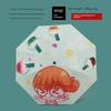 Automatic Children's Umbrella for Boys and Girls, Elementary School Students, Kindergarten Kids, Babies, Ultra-Light and Cute Cartoon Princess