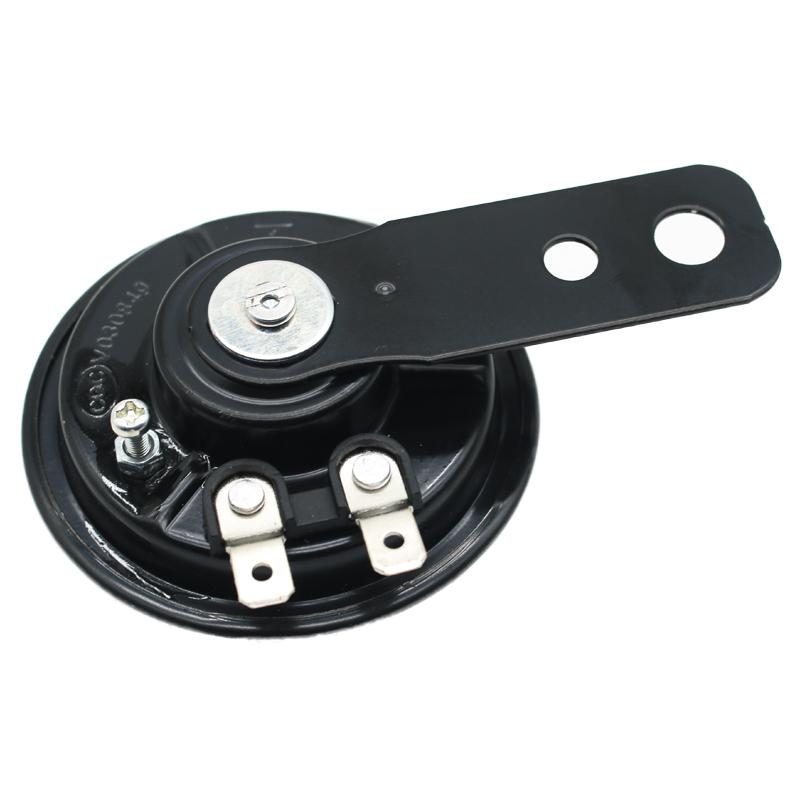 Universal 6V 12V 48V 60V 1.5A 105Db Motorcycle Electric Horn Speaker Waterproof Round For Lightweight Off-Road Vehicle Atv