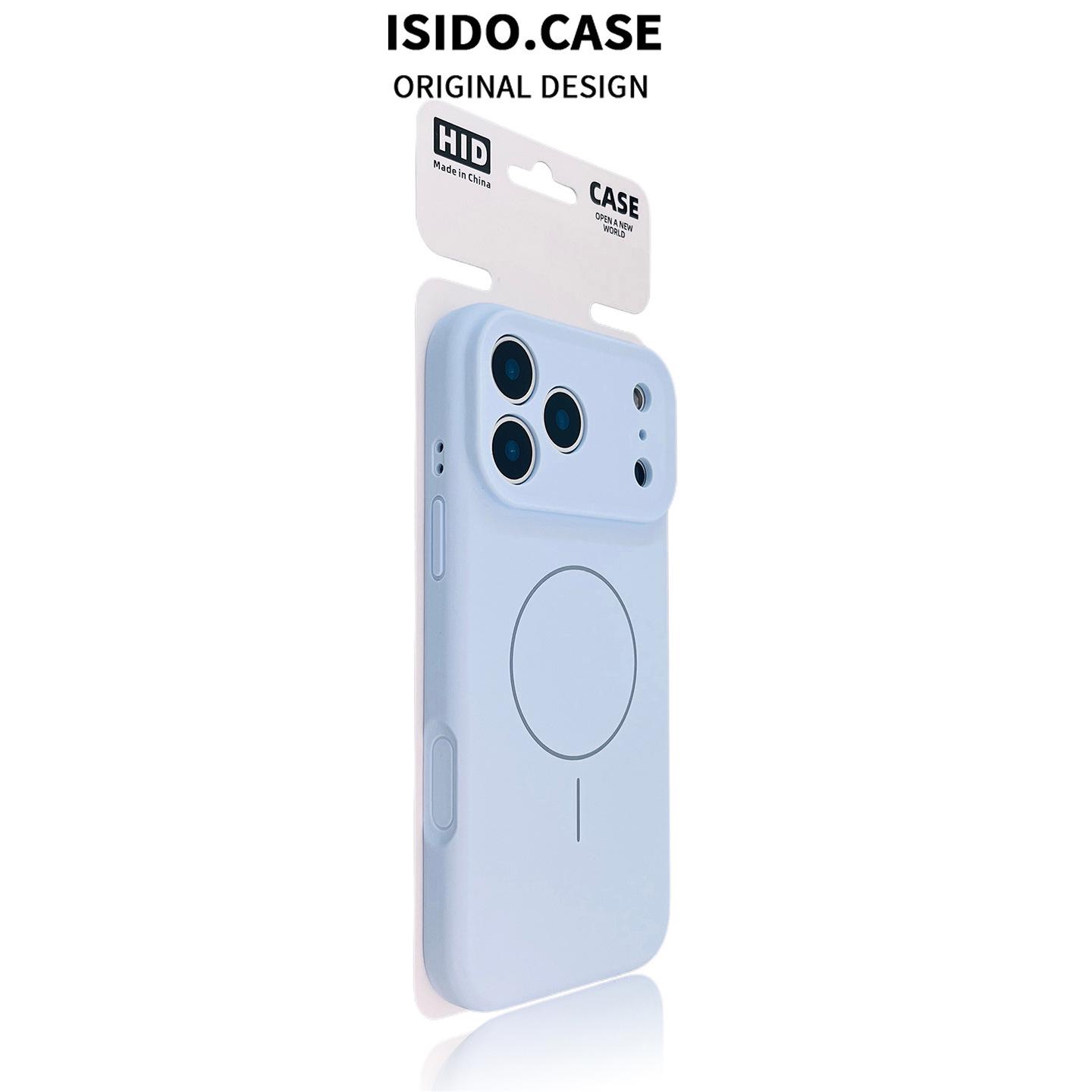 

iPhone 17 Pro Max Magnetic Stand Case with High-End Color Contrast - Compatible with Apple Series 14, 15, 16 15