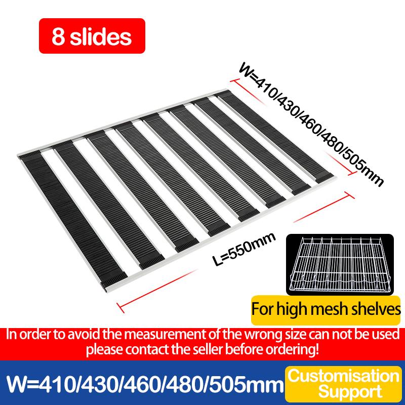 Refrigerator Basket Drink Beer Cola Can Soda Storage Rack Beverage Cooler Gravity Feed Shelf Mini-Roller Plastic Roller Shelves