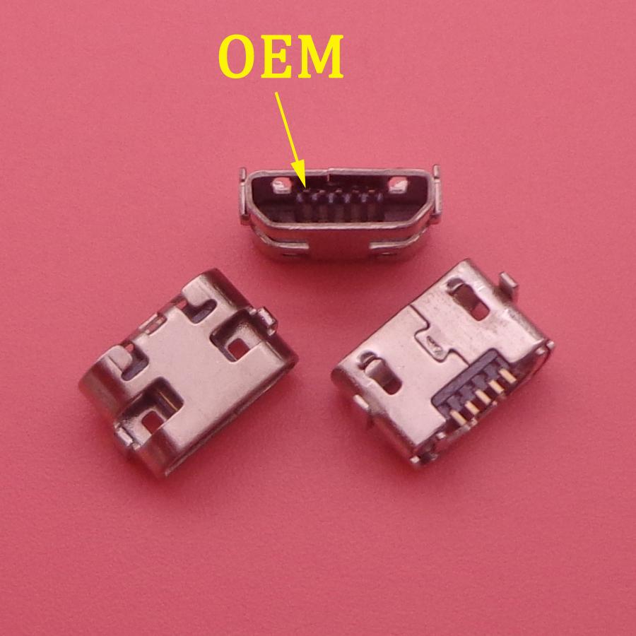 10PCS Mini Micro USB jack Charging Port For LENOVO TAB 3 7" TB3-710F ZA0R Charger Connector scoket Dock plug