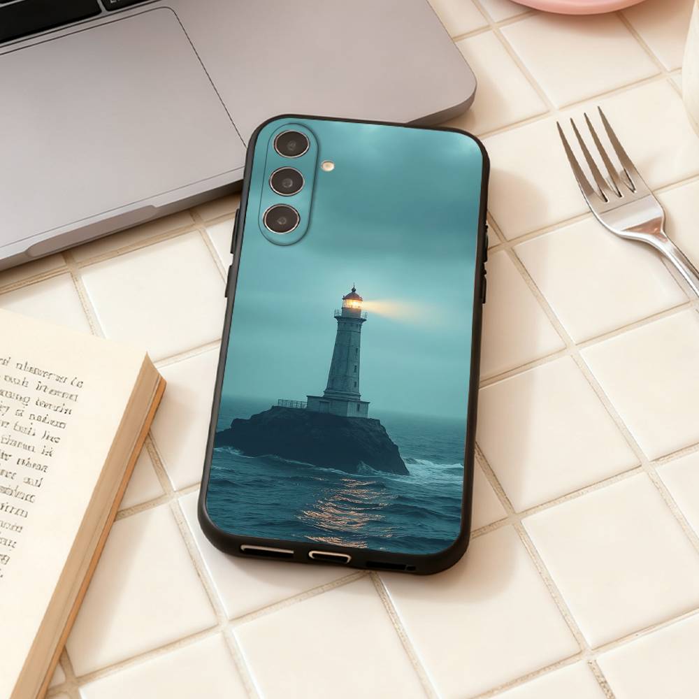 

Чехол для телефона Маяк для Samsung Galaxy A73, A72, A71, A70, A53, A52, A51, Другие Мягкий Черный Корпус Samsung a32 5g