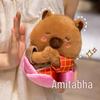 Lotus Meditation Capybara Plush Pillow - Cute Buddhist Toy Gift for Office Workers