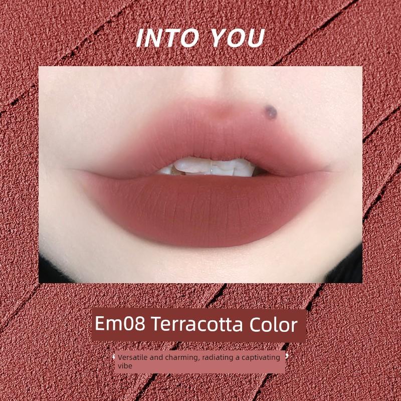Into You Canned Lip Mud 342 Lip Glaze Em525 Nude Color 08 Matte Pd02 Whitening Lipstick Intoyou