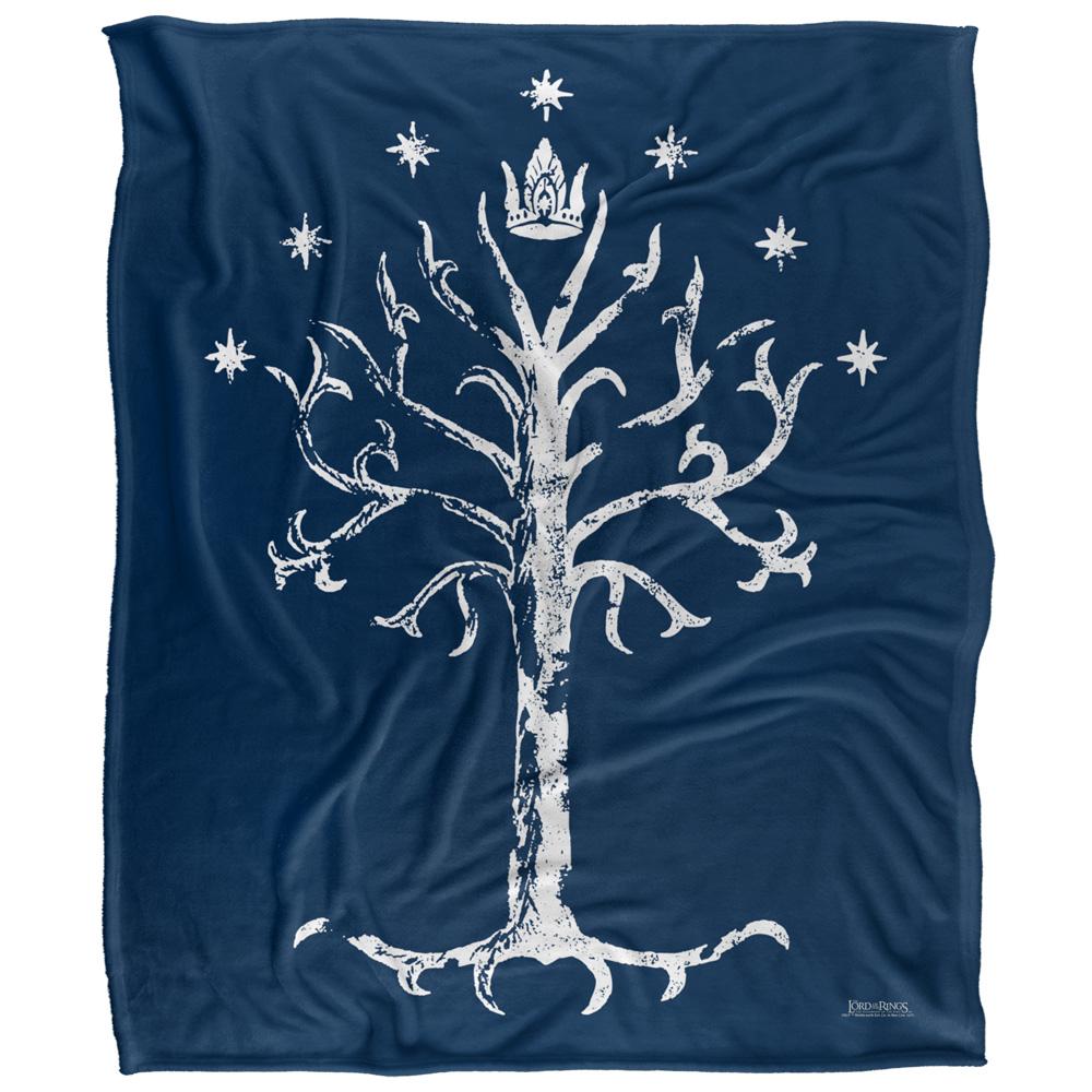 Lord Of The Rings Boom van Gondor Deken One Size zwart