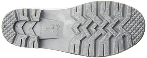 Kita Mega Safety Work Boots, Oil-Resistant PVC Short Length, White, Size M (25cm), KR-7440, JP