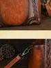 Johnature Vintage Embossed Exquisite Handbag Large Capacity Versatile Shoulder Crossbody Women's Bag