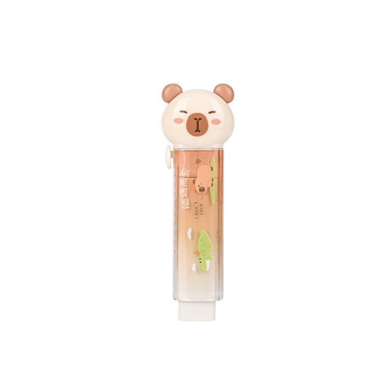 

1 шт. Канцелярские принадлежности Kapibala Rubber School Supplies Cute Bear Head Stretch Creative Eraser Novelty Kids Gifts