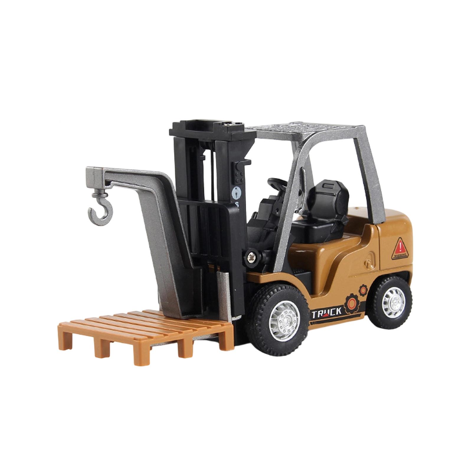 Miniature Remote-controlled , Wireless Lifting Forklift, Construction Vehicle, Remote-controlled