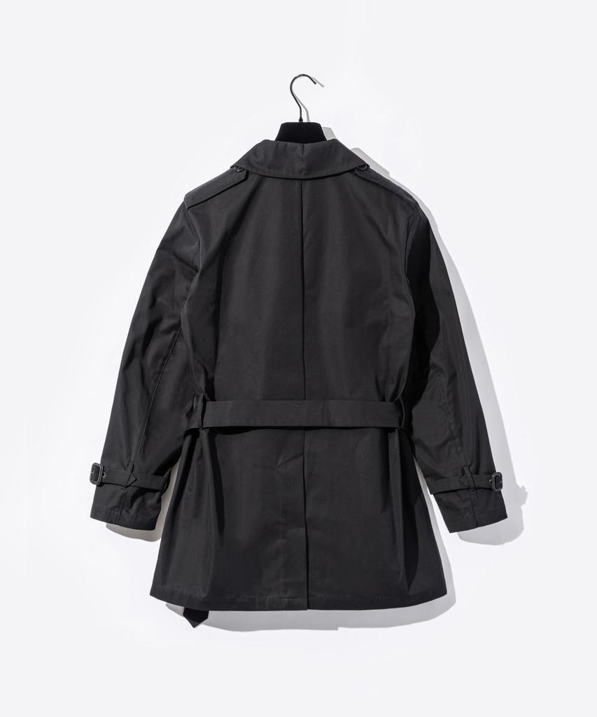 Mackintosh ST JOHN Coat Black Men's GMC-004, [Used]