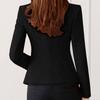 Anzugjacke Damen Modisch Slim Fit Kurz Casual Damen Anzugoberteil