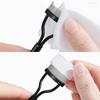 1 Pz Pettine Pieghevole Nero per Ciglia Spazzola di Bellezza Trucco Separatore di Ciglia Acciaio Inossidabile Piegaciglia Mascara Arricciaciglia Strumento Cosmetico