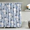 Home Shower Curtains For Bathroom Waterproof Fabric Modern Nordic Style Bathroom Curtains Shower Curtain 180X200
