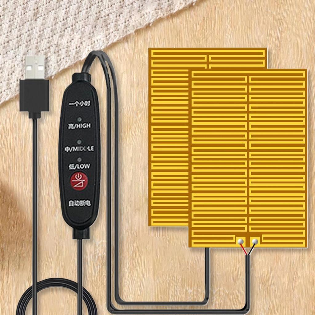 Heated Motorcycle Grips 3-Temp Wrap Non-Slip Adjustable Portable Handle Bar Grips For Winter Outdoor Riding Biking Touring