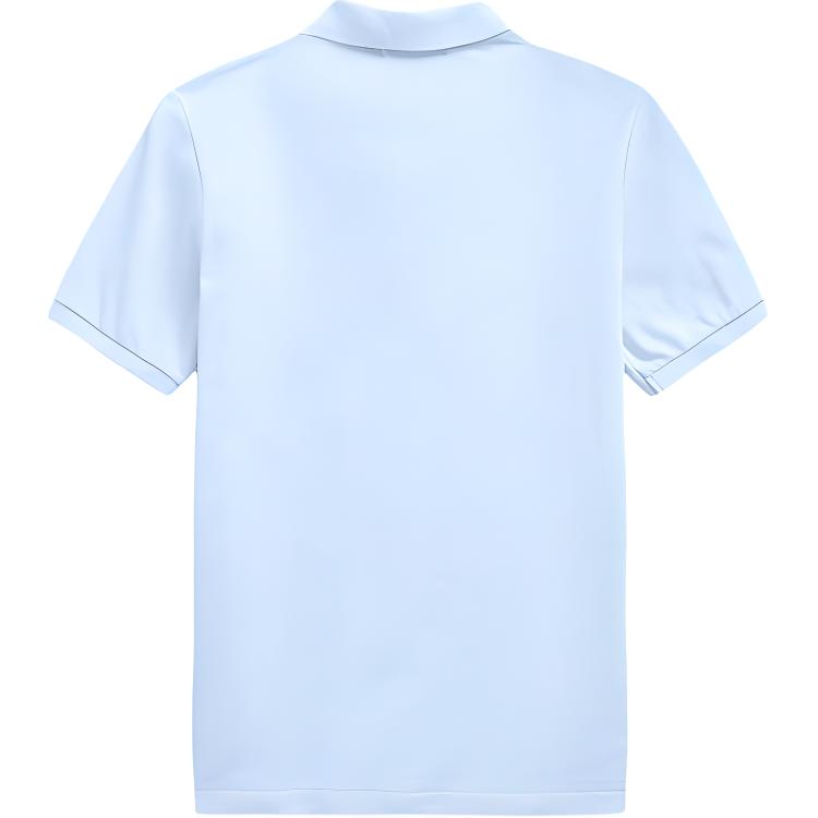 Polo Ralph Lauren Polo Shirt Ss24 Solid Color Small Pony Embroidery Straight Casual Short Sleeve Polo Kids Tops Work-Blue CWPOKNIYN820186-400