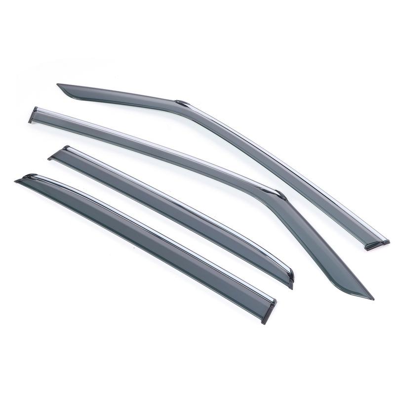 Window Visor Car Visor Guard Shade Deflector Vent Sun Rain Visor Window Visor for Shading Wind Guard Window Visor Window