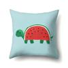 Cool Summer Fruit Polyester Pillowcase Car Decoration Home Print Small Fresh Cute Pillowcase