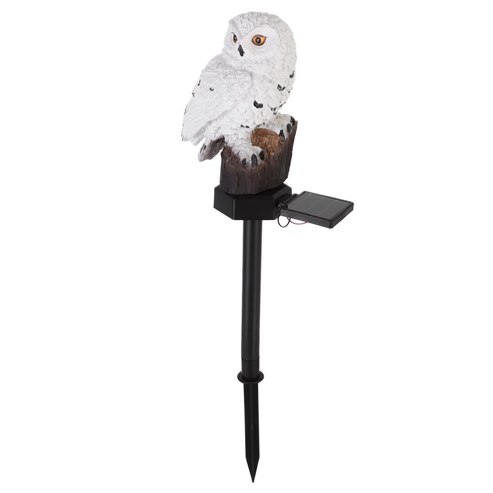 Owl     Lawn Ornament Waterproof Outdoor Yard Garden Lamp Decor