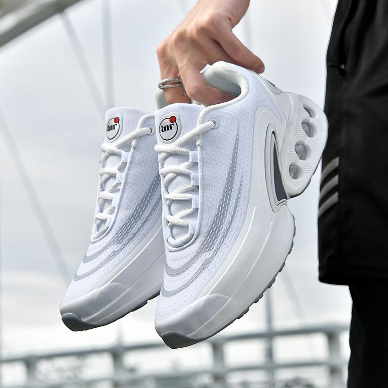 Shoes Men's Spring New Breathable Air Cushion Running Shoes Large Size 47 Casual Shoes Lightweight Soft Sneakers 2025