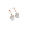 S925 Silver Cat's Eye Stone Earrings with Star Stud - Elegant Women's Fashion Jewelry