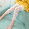Leggings estivi corti da bambina con bordi in pizzo (Nuovo Stile 2020)