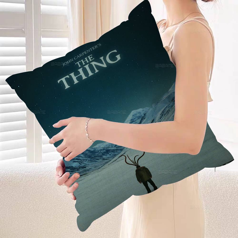 Classic Horror Movie The Thing Pillow Cover Sofa Cushion Cover Home Room Decoration Children Gift