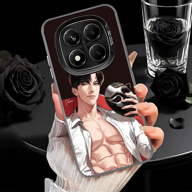 B-J A-Alex Anime Soft Phone Case for Xiaomi Redmi Note 13 14 15 Pro Plus 12S 12 11S 11 11T 10S 10 Shockproof Cover Back Shell