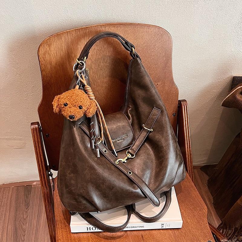 Fashion New Women's Tote Bag Autumn and Winter Niche Design Underarm Bag Trendy Texture Messenger Bag
