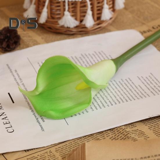 Neblunkantis dirbtinis augalas akį traukianti puošni gofruojanti Calla Simulation Flower