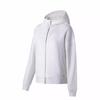 Li Ning Comfortable Hooded Cardigan Long Sleeve Sweatshirt Women Tops Off-White AWDT220-3