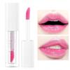 Color Changing Lip Oil, Lip Oil Cosmetics Moisturizing Transparent Plumping Lip Oil Tinted, Lip Glow Oil for Lip Care and Dry Lips