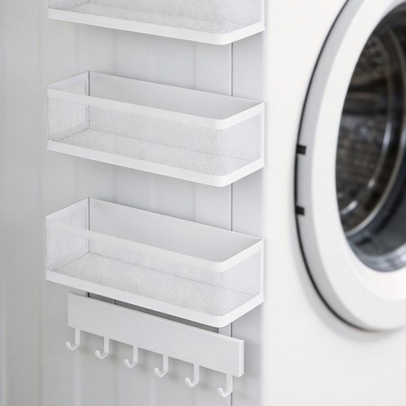 QX2E Wall Mounted Holder For Washing Room Supplies And Cleaning Equipment