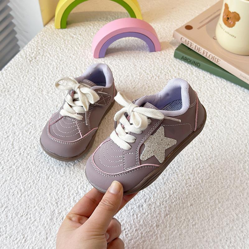 Baby Toddler Shoes Summer Boys Girls Star Block Soft Sole Comfortable Casual Single Shoes