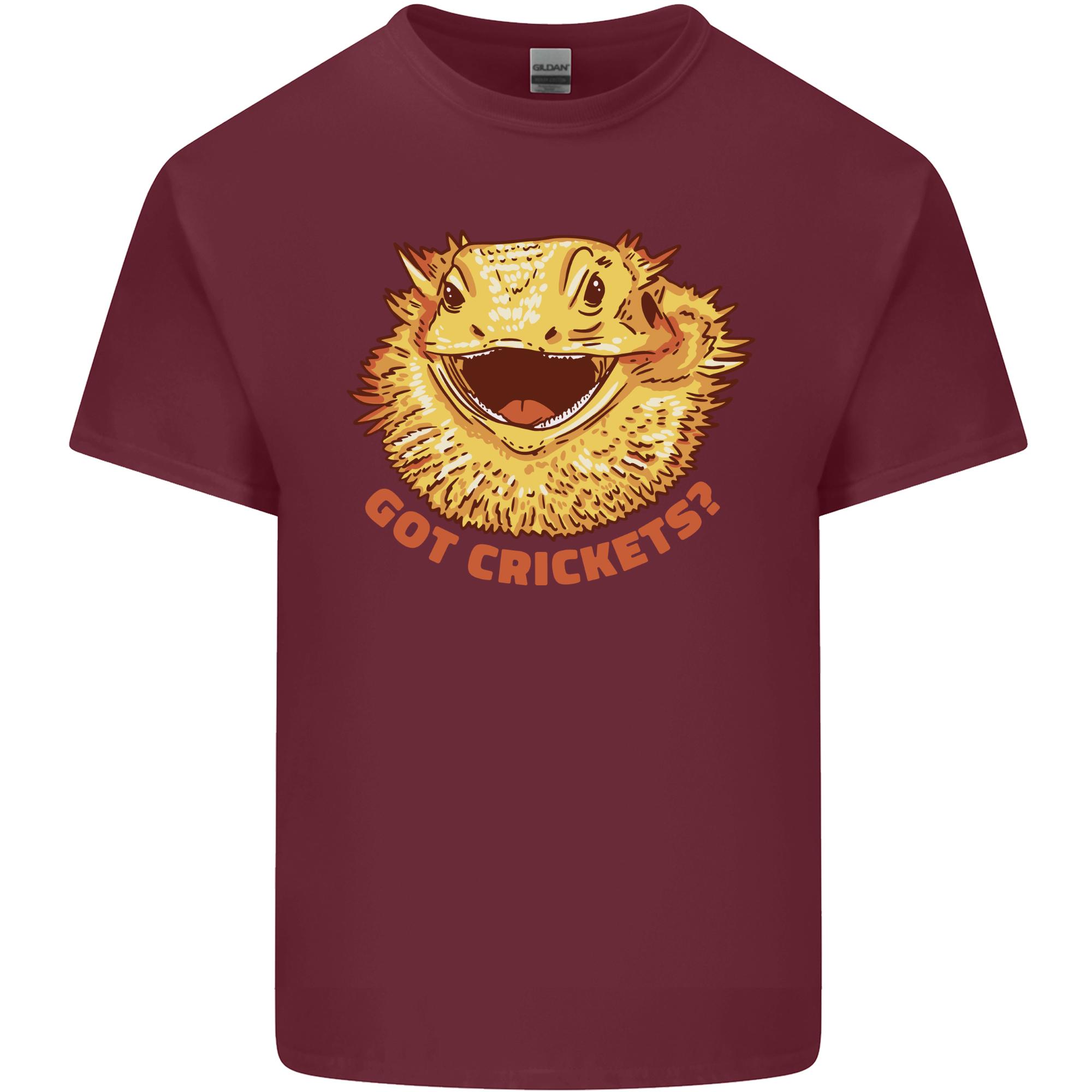 Got Crickets Bearded Dragon Unisexs Light Cotton TShirt S